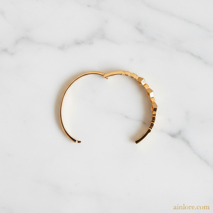 Stardust Cuff Kada — American Diamond Crown Bangle