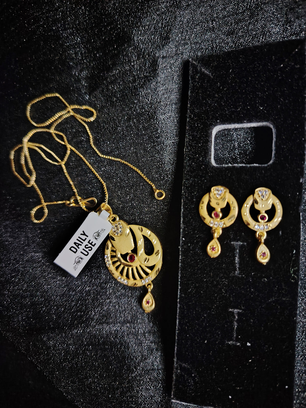 Round Pendant chain set