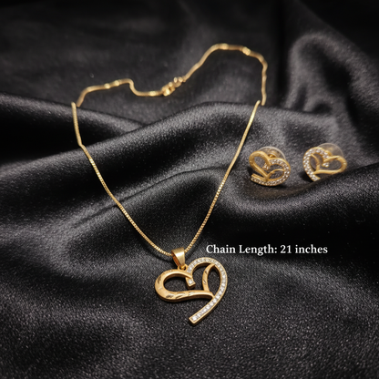 Chain & Pendant Separate - 21 Inches