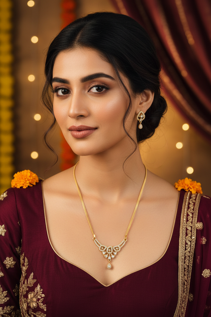 Meena — Opera Length, Corrected Earrings
