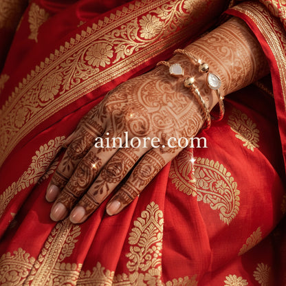 Twisted Rose Gold kadli Bangles