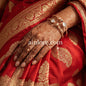 Twisted Rose Gold kadli Bangles