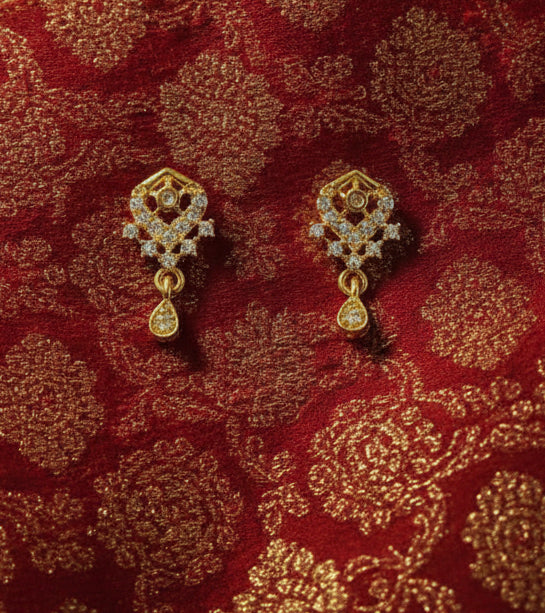 Double Strand Black & Gold Mangalsutra with Knot Pendant