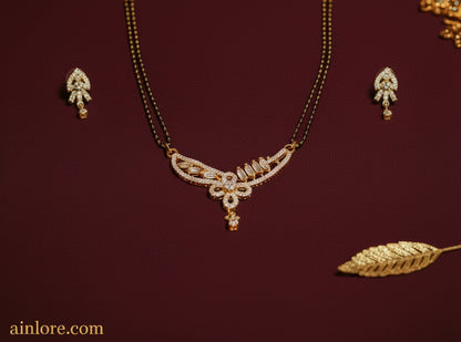 Seraphine Diamond Mangalsutra Set