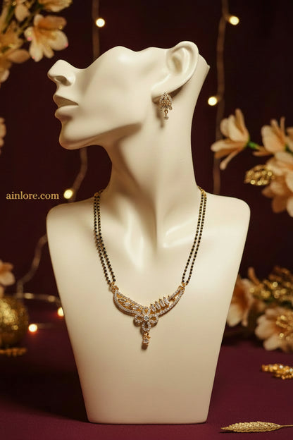 Seraphine Diamond Mangalsutra Set