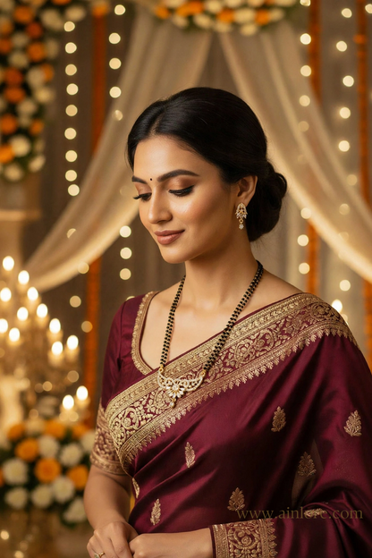 Celestial Bloom Mangalsutra Set